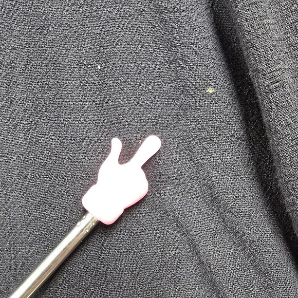 Oh My Gauze‎ Womens Cotton Pullover Top Size 1 S/M Black Lagenlook Boho READ - Picture 4 of 11